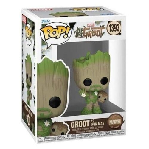 Funko Figurka POP Marvel: Groot jako Iron Man