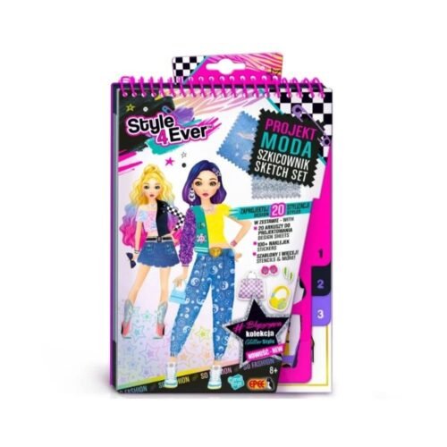 Projekt moda - zestaw szkicownik