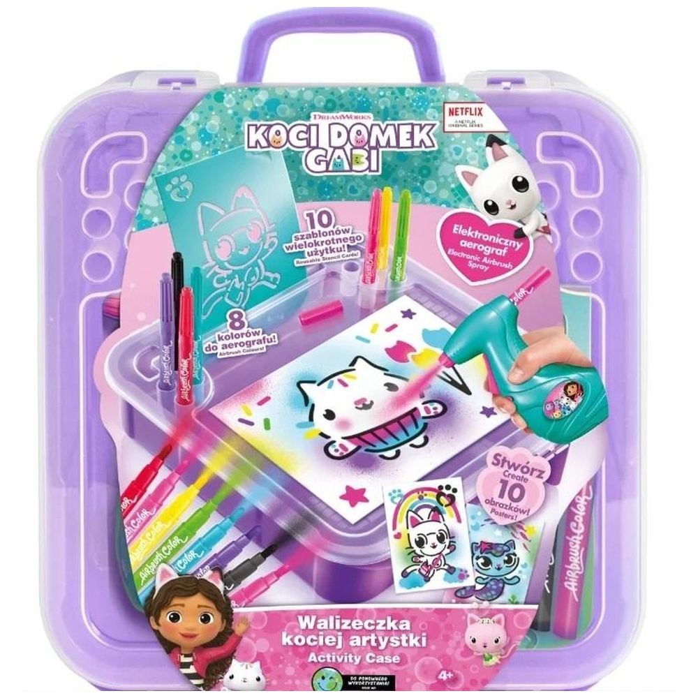 Koci Domek Gabi. Walizeczka kociej artystki