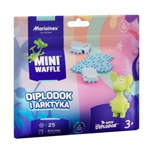 Mini Waffle 25el Smok Diplodok i Arktyka