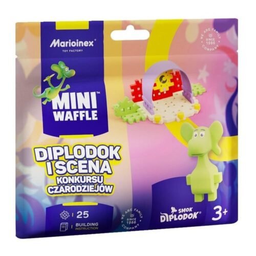 Mini Waffle 25el Smok Diplodok i Scena Konkursu