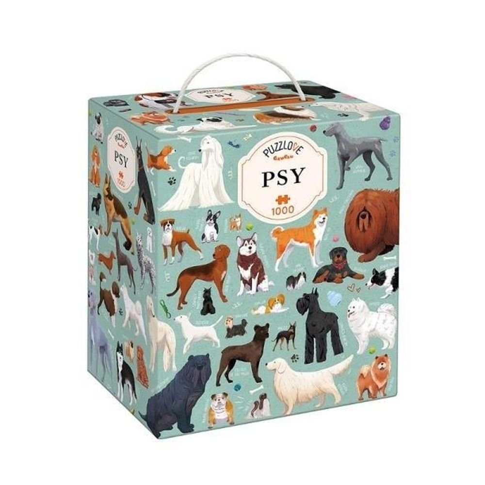 Puzzlove CzuCzu Psy 1000el puzzle rodzinne