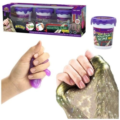 Masa slime kosmos 100g 3szt