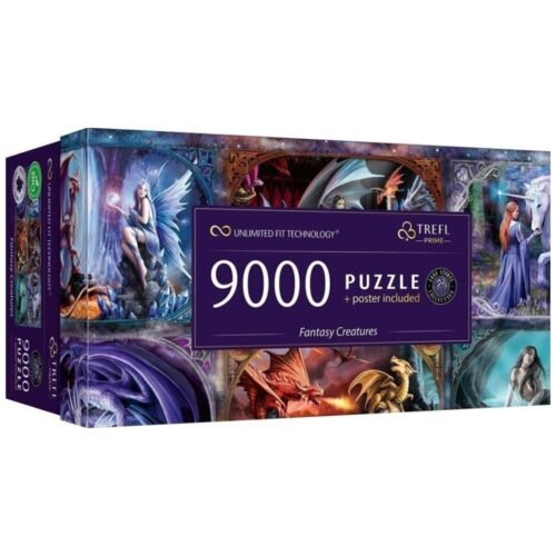 Puzzle 9000 Fantasy Creatures Anne Stokes TREFL