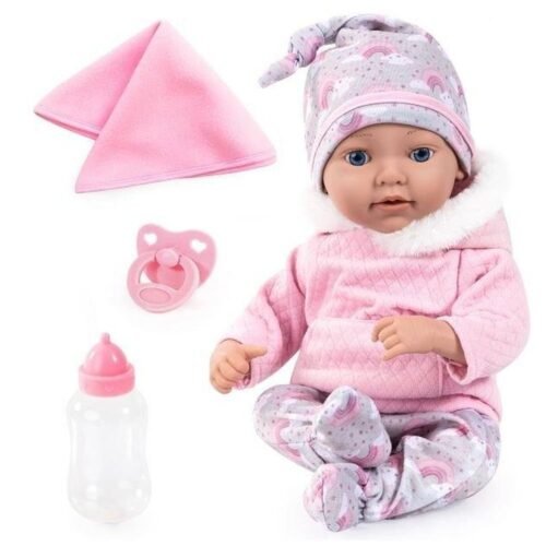 Lalka Reborn Baby 38cm z akcesoriami