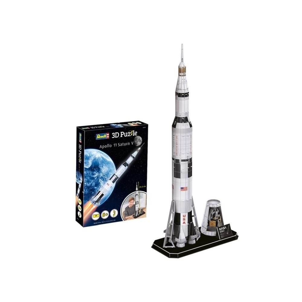 Puzzle 3D 136 Apollo 11 Saturn V
