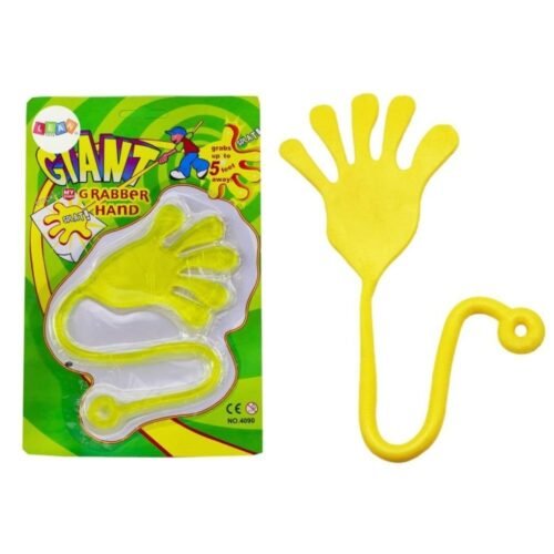 Glut slime lepka rączka żółta