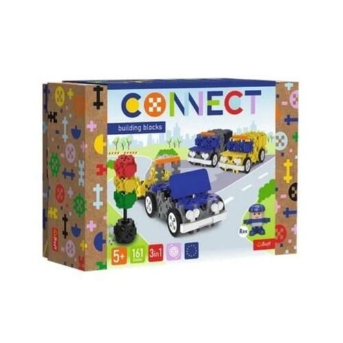Klocki Connect - Pojazdy uprzywilejowane M TREFL
