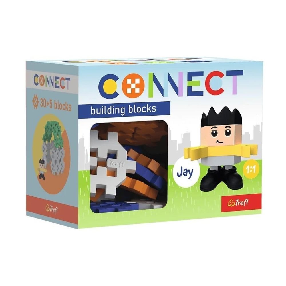 Klocki Connect - Pocket 30 Boy: Jay TREFL