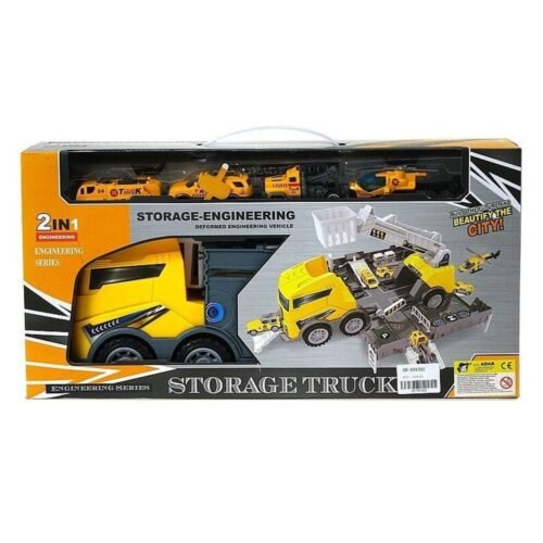 Auto budowlane z podnośniekiem