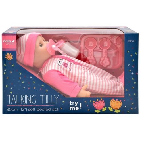 Dolls World Lalka Talking Tilly 30cm