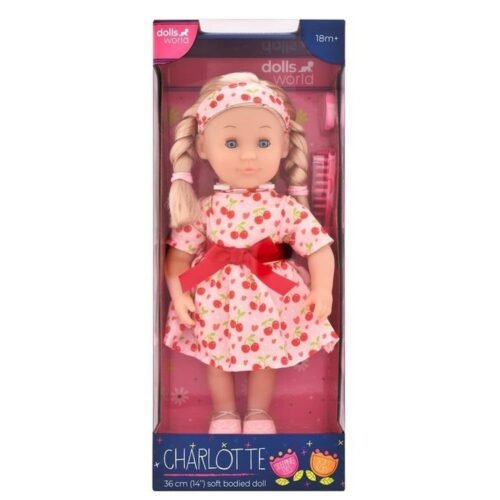 Dolls World Lalka Charlotte 36cm