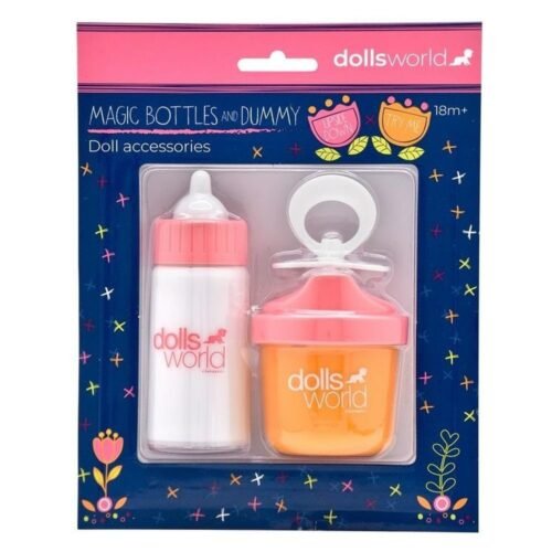 Dolls World Magiczne butelki mleko sok i smoczek
