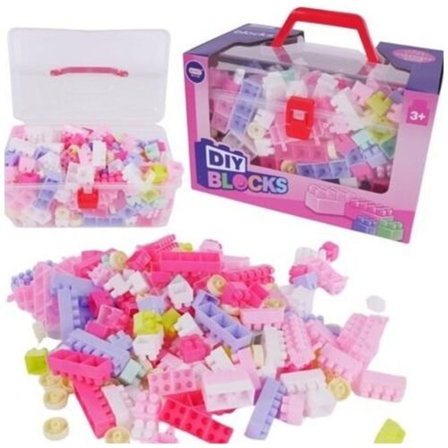 Klocki konstrukcyjne przenośna walizka