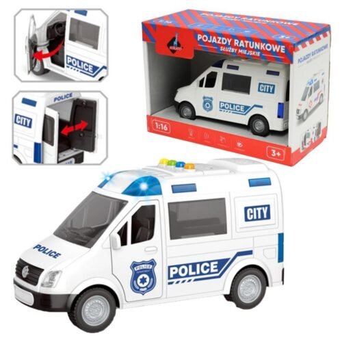 Policja z otwieranymi drzwiami