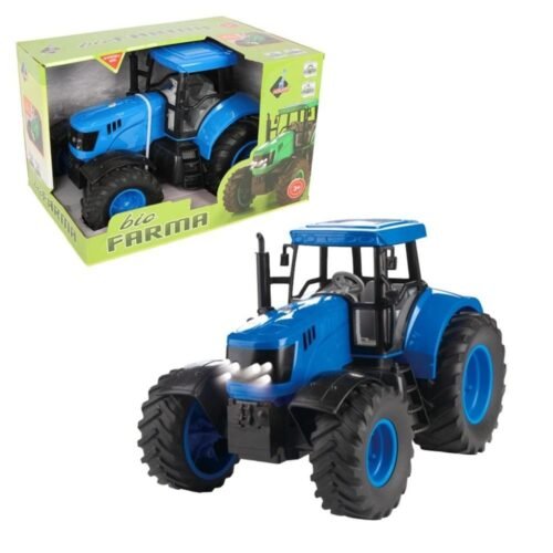 Traktor duży niebieski