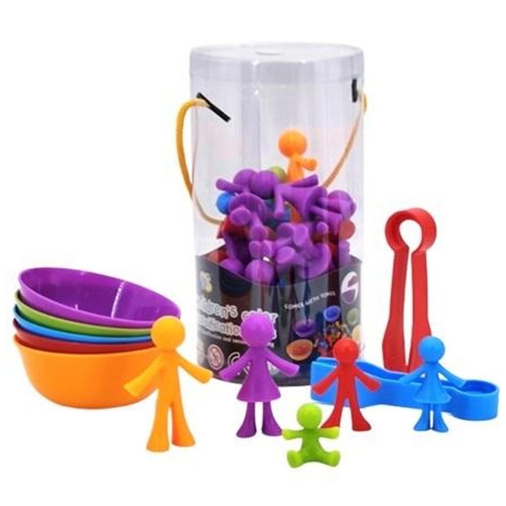 Zestaw do nauki liczenia kolorów kolorowe dzieci