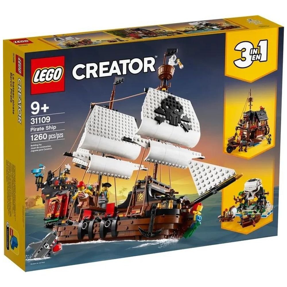 LEGO(R) CREATOR 31109 (3szt) Statek piracki