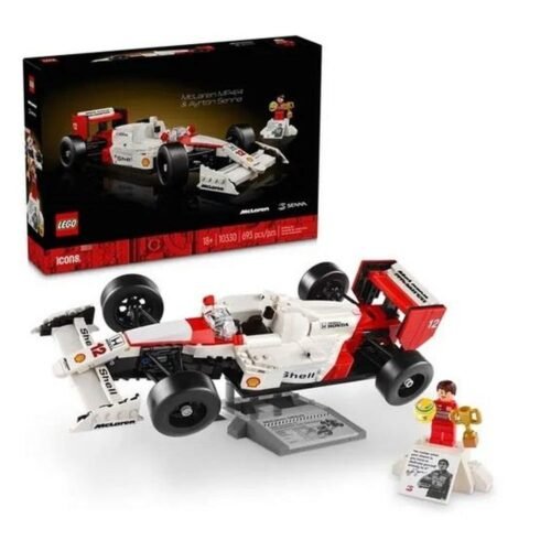LEGO(R) ICONS 10330 (3szt) McLaren MP4/4 i Ayrton..