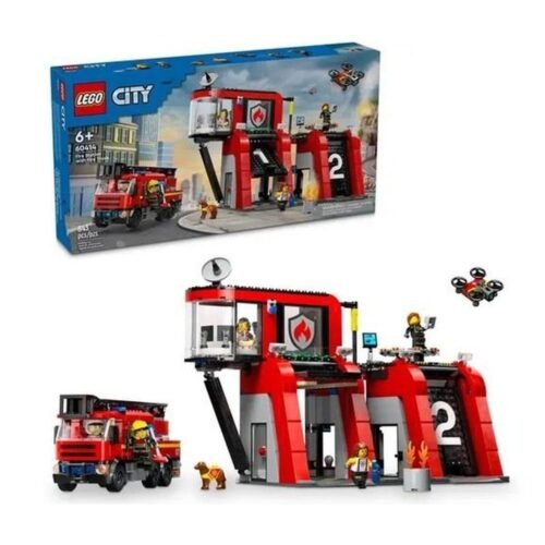 LEGO(R) CITY 60414 (2szt) Remiza strażacka z wozem