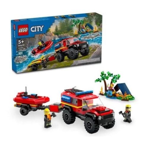 LEGO(R) CITY 60412 (3szt) Terenowy wóz strażacki z..