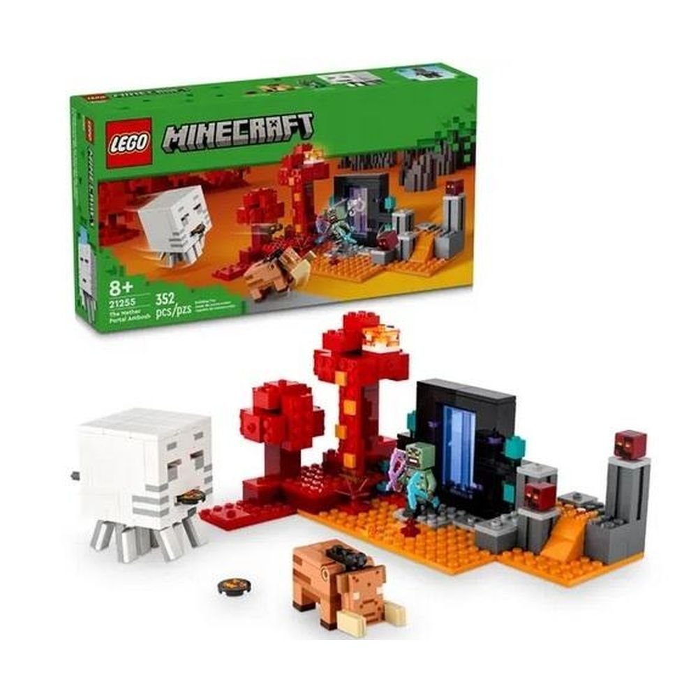 LEGO(R) MINECRAFT 21255 (4szt) Zasadzka w portalu do