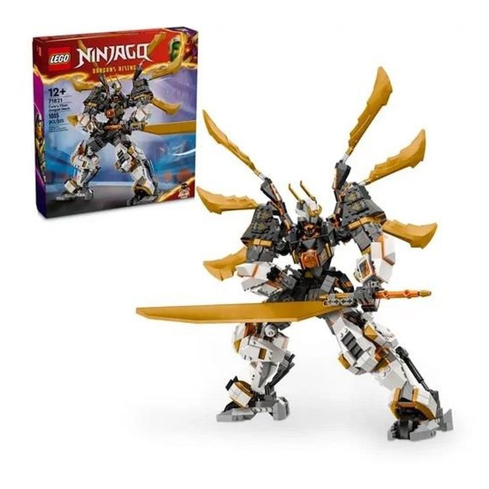 LEGO(R) NINJAGO 71821 (4szt) Tytanowy smok mech Cole