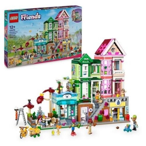 LEGO(R) FRIENDS 42670 Mieszkania i sklepy