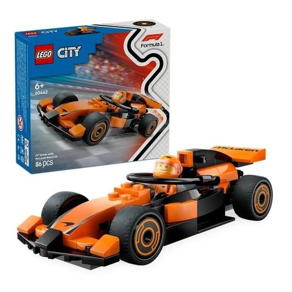 LEGO(R) CITY 60442 Kierowca i bolid McLaren