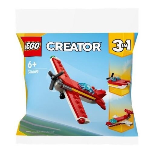 LEGO(R) CREATOR 30669 (30szt) Kultowy czerwony samol
