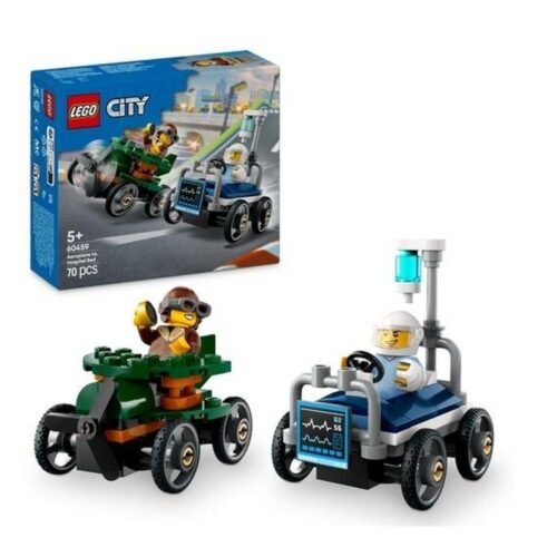 LEGO(R) CITY 60459 (4szt) Zestaw wyścigówek: samolot