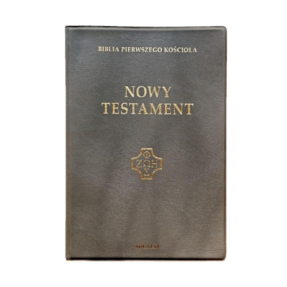 Nowy Testament BPK kieszonkowy szary