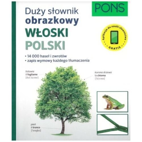 Duży słownik obrazkowy Włoski PONS
