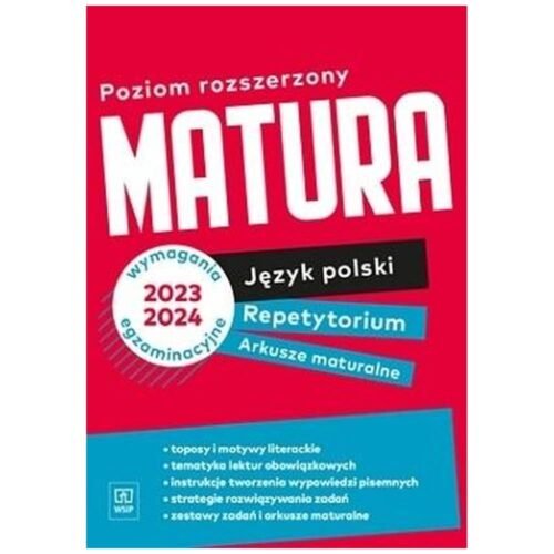 Matura. Repetytorium i arkusze. J. polski ZR WSIP