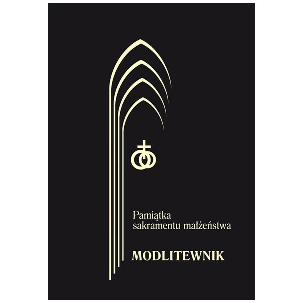 Pamiątka sakramentu małżeństwa czarny
