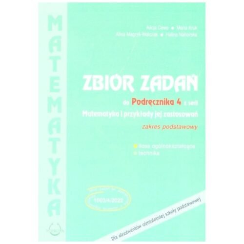 Matematyka i przykłady zast. 4 LO zbiór zadań ZP