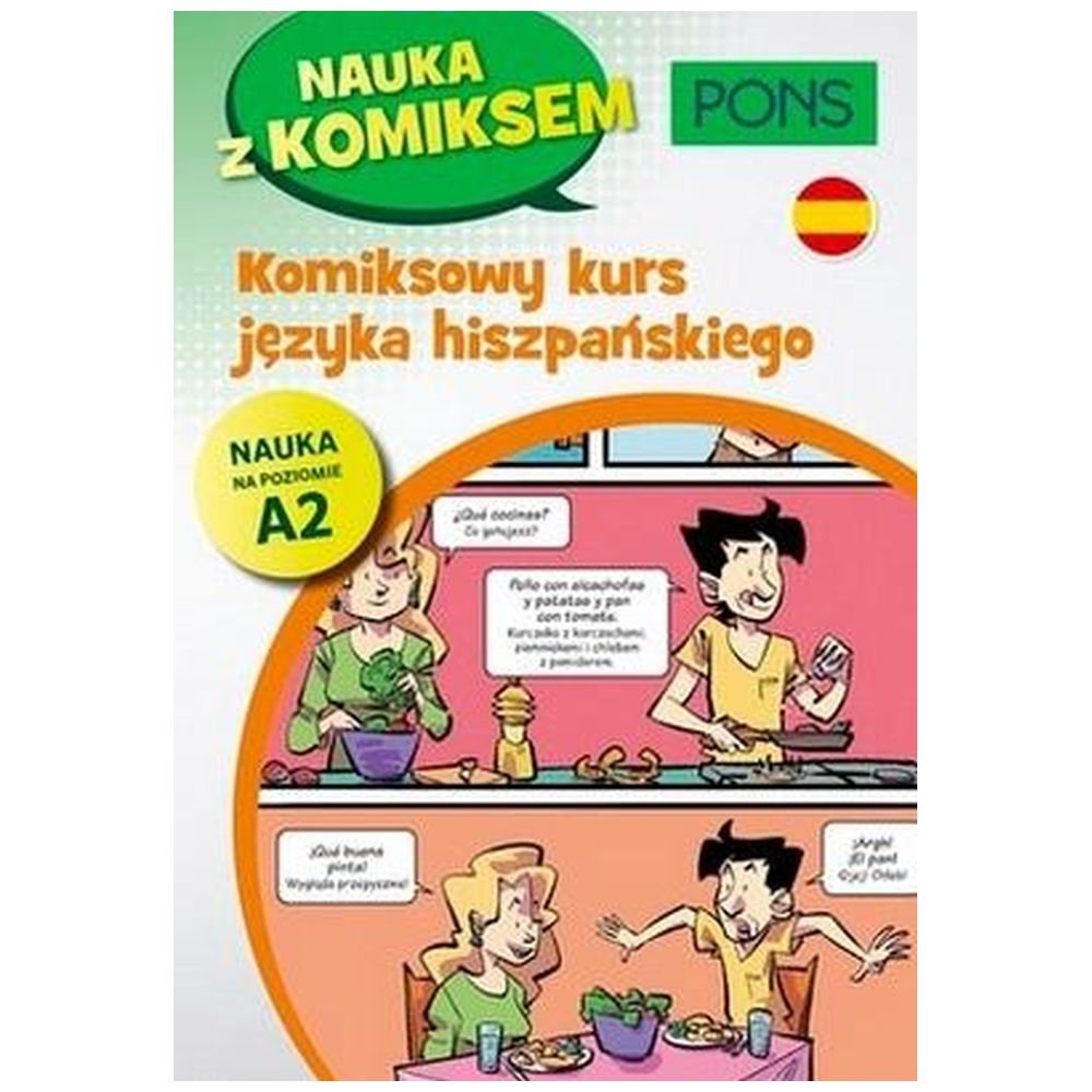 Komiksowy kurs języka hiszpańskiego A2 w.2