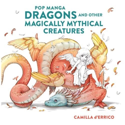 Pop manga dragons and other magically mythical..