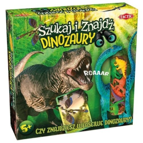 Szukaj i Znajdź Dinozaury
