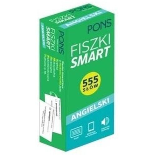 Fiszki Smart 555 słów. Angielski w.2023