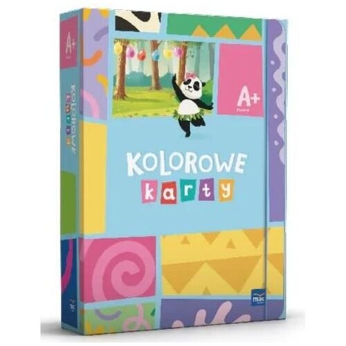 Kolorowe karty. Poziom A+ Czterolatek Pakiet