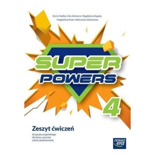 Język angielski SP 4 Super powers neon Ćw. 2023