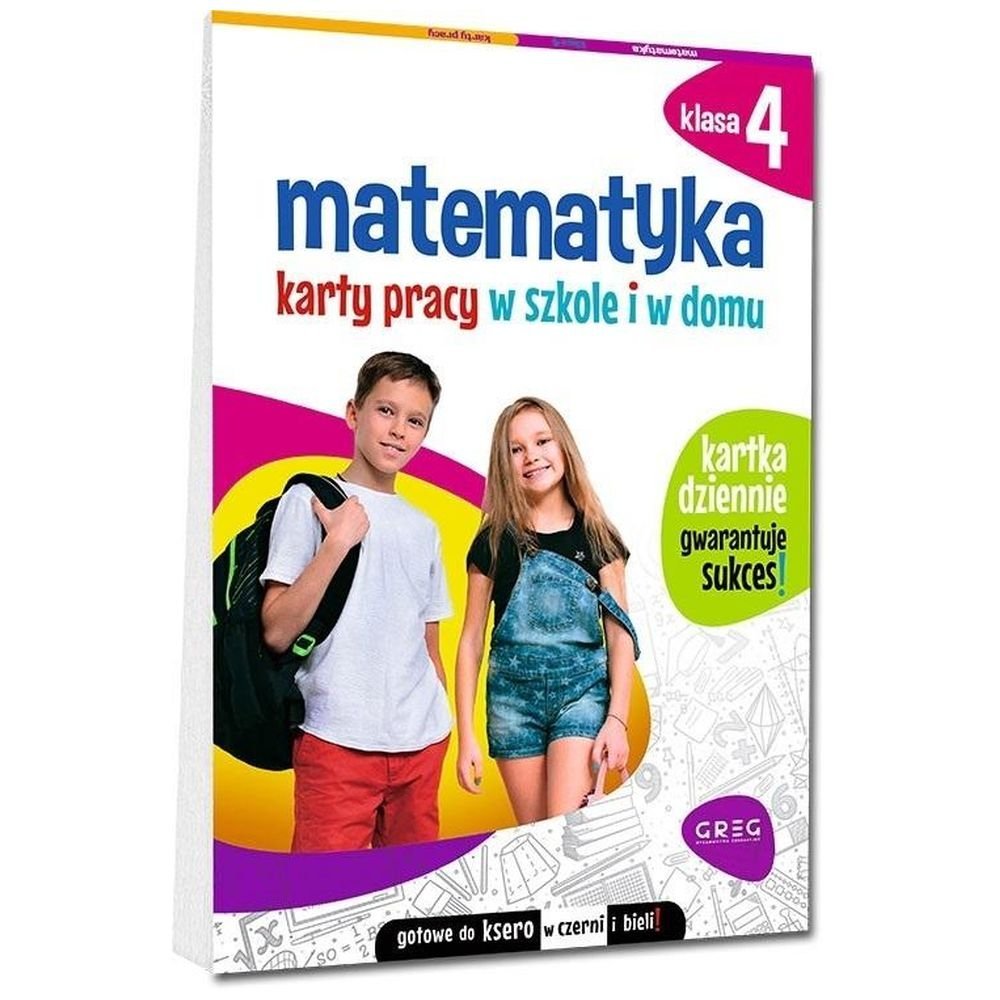 Matematyka SP 4 Karty pracy w szkole i w domu