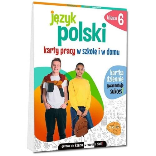 Język polski. Karty pracy w szkole i w domu SP6