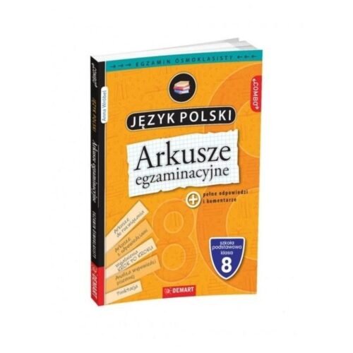 Arkusze egzaminacyjne z j. polskiego dla 8-klasis