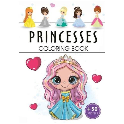 Princesses. Coloring book