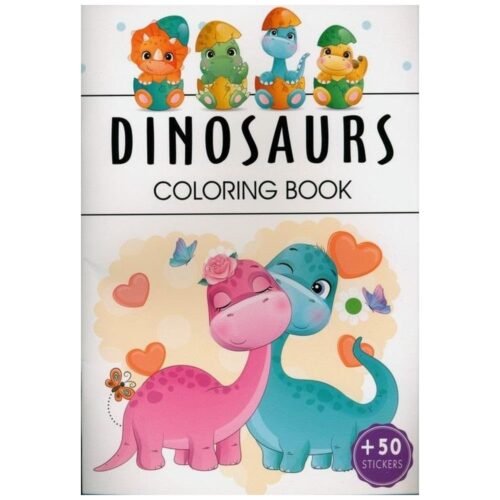 Dinosaurs. Coloring book