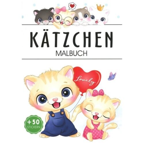 Katzchen. Malbuch