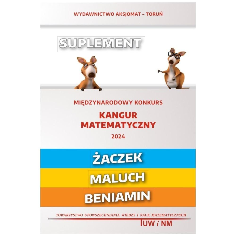 Matematyka z wesołym kangurem - Suplement 2024