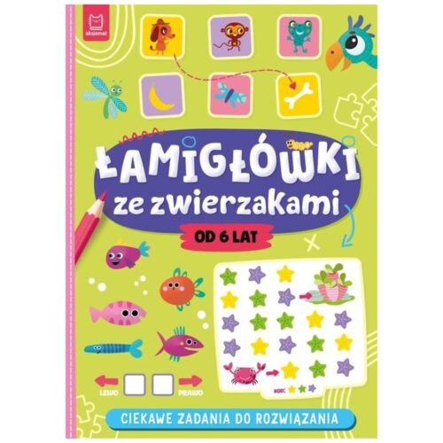 Łamigłówki ze zwierzakami. Ciekawe zadania do...